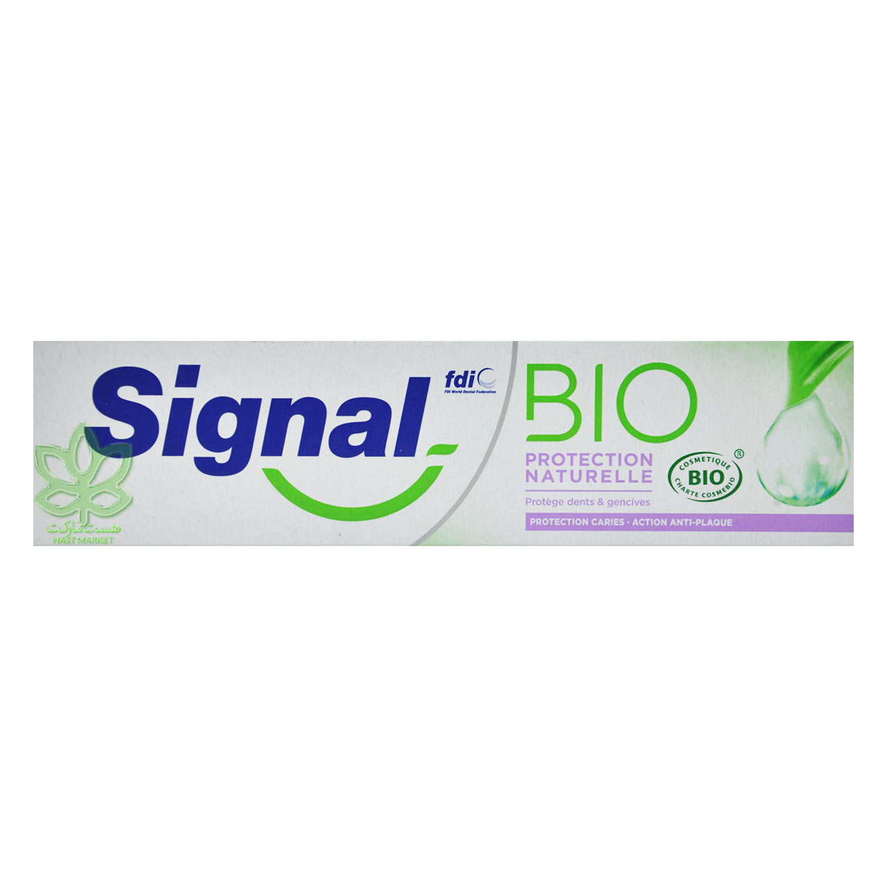 خمیر دندان محافظت کننده از مینا و لثه ارگانیک 75 میل سیگنال - signal
