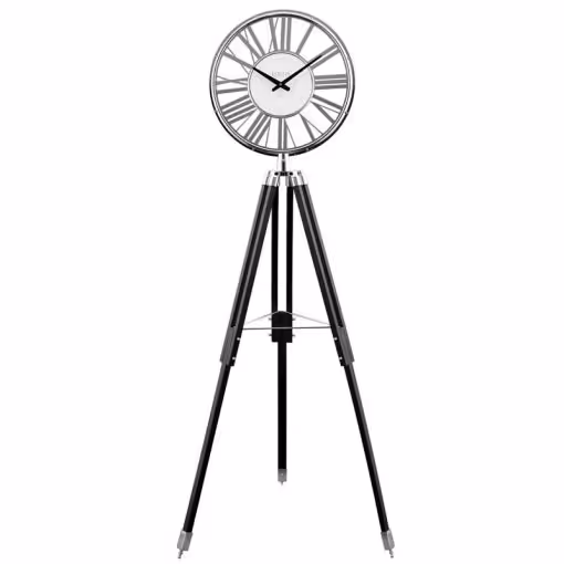 ساعت ایستاده مدرن مدل RIVOLI کد MFC-9121 رنگ SILVER