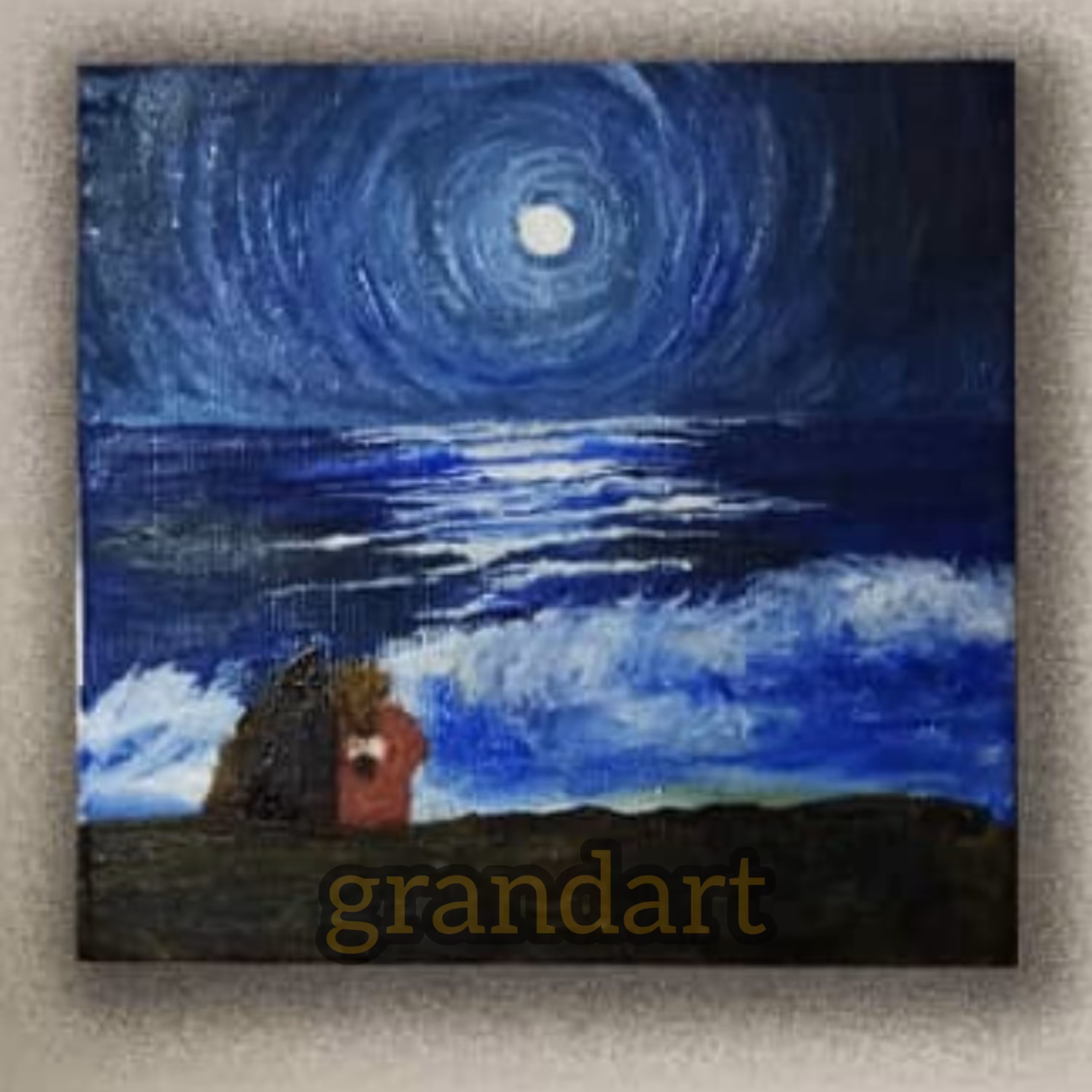 تابلو رنگ و روغن- یک عدد موجودطرح انحصاری مینیمال