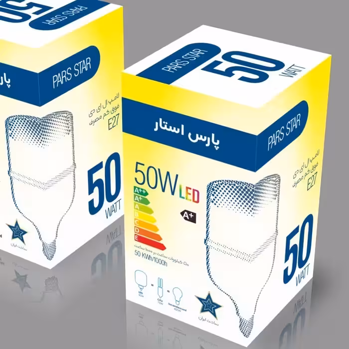 لامپ ال ای دی 50وات پارس استار پایهE27