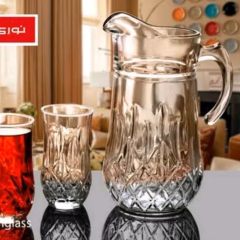 پارچ و لیوان لیونا نوری تازه