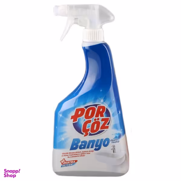 اسپری پاک کننده سرویس بهداشتی پور چوز (Porcoz) مدل Banyo حجم 750 میلی لیتر