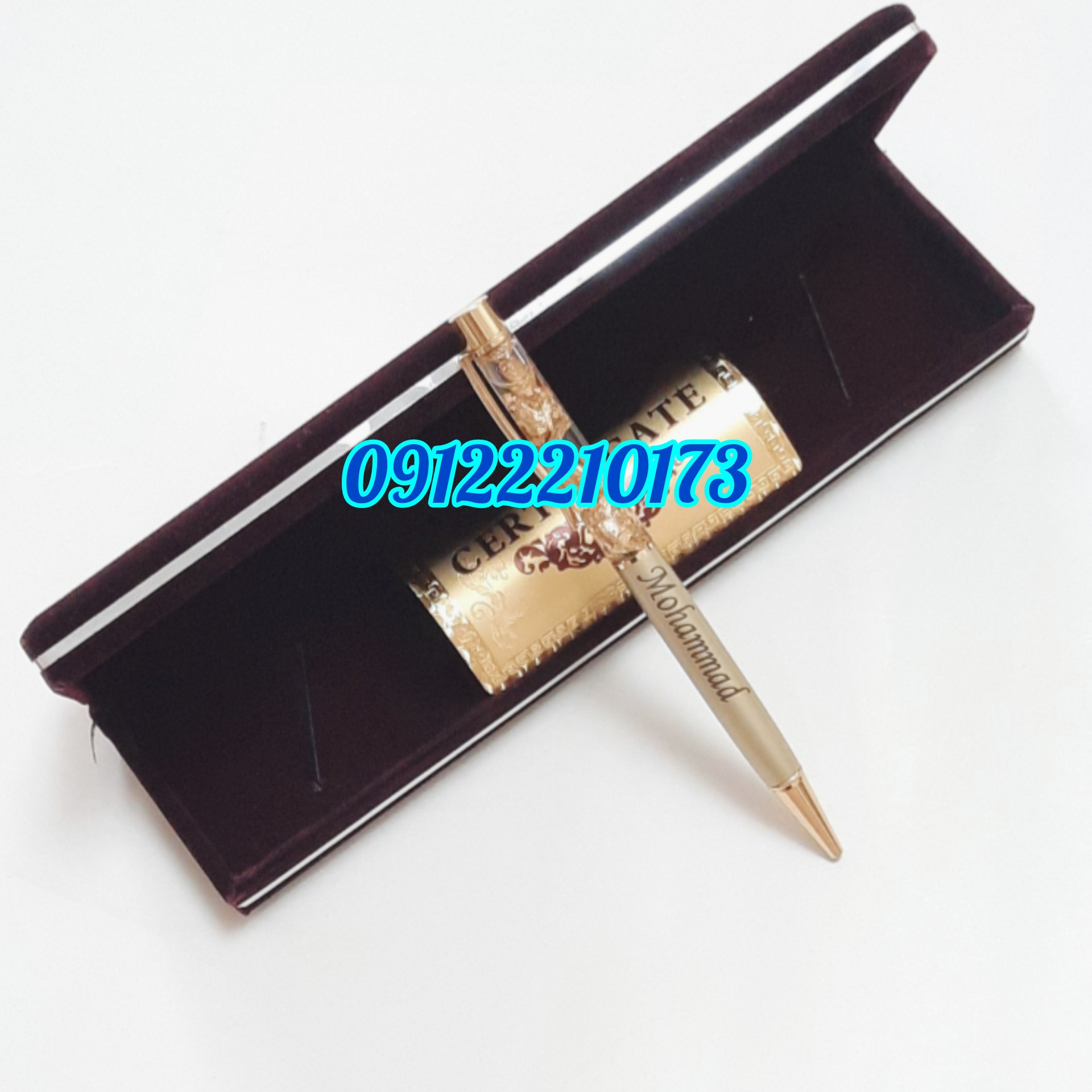 گلدپن با ورق طلای شناسنامه دار