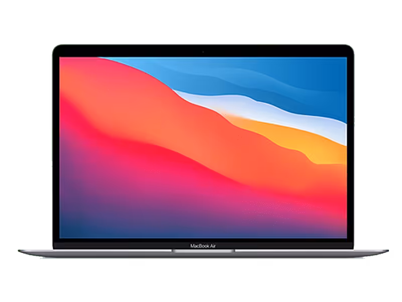 MacBook Air اپل 13 اینچ مدل MGQN3 پردازنده M1 رم 16GB حافظه 1TB SSD خاکستری