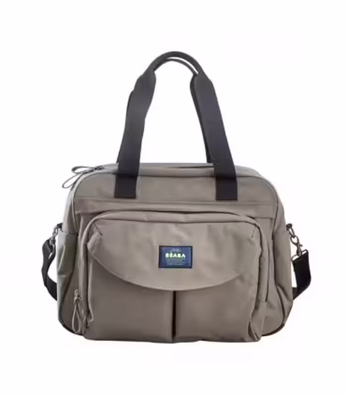 ساک لوازم مدل ژنو 2 ب آ با رنگ خاکی Beaba Ge Changing bag Genève 2