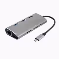 هاب 8 پورت Type C کی نت K-MFCMS808