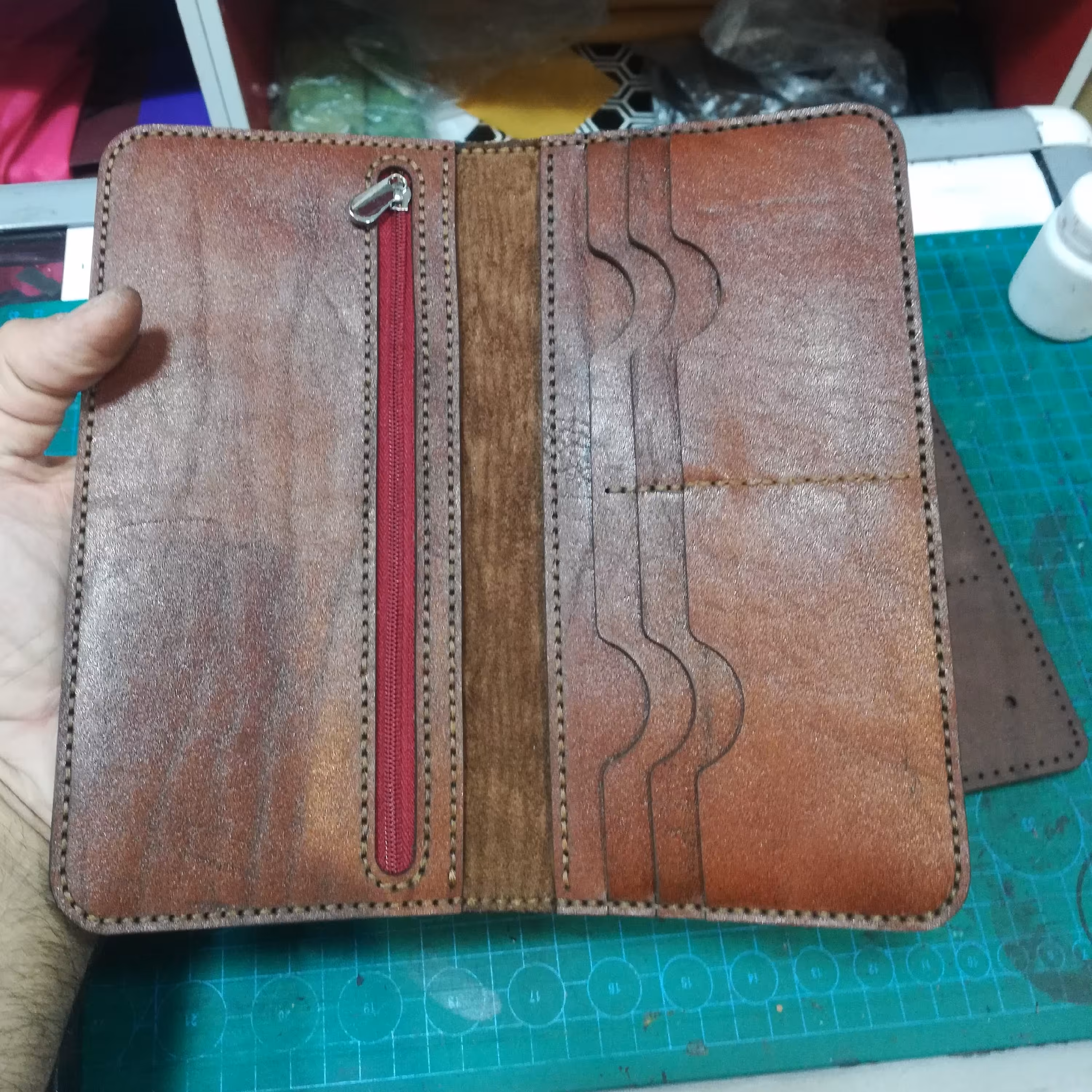 کیف کتی چرمی