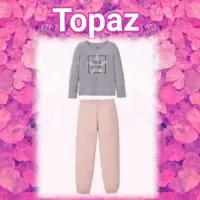 ست بلوز و شلوار راحتی دخترانه پپرتز  pepperts