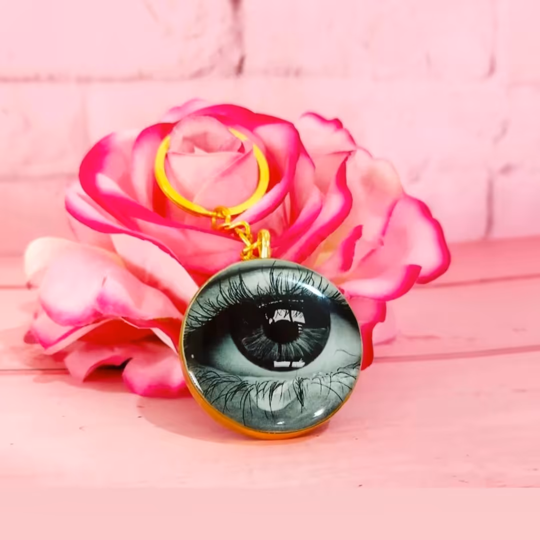 دم کلیدی رزینی طرح چشم