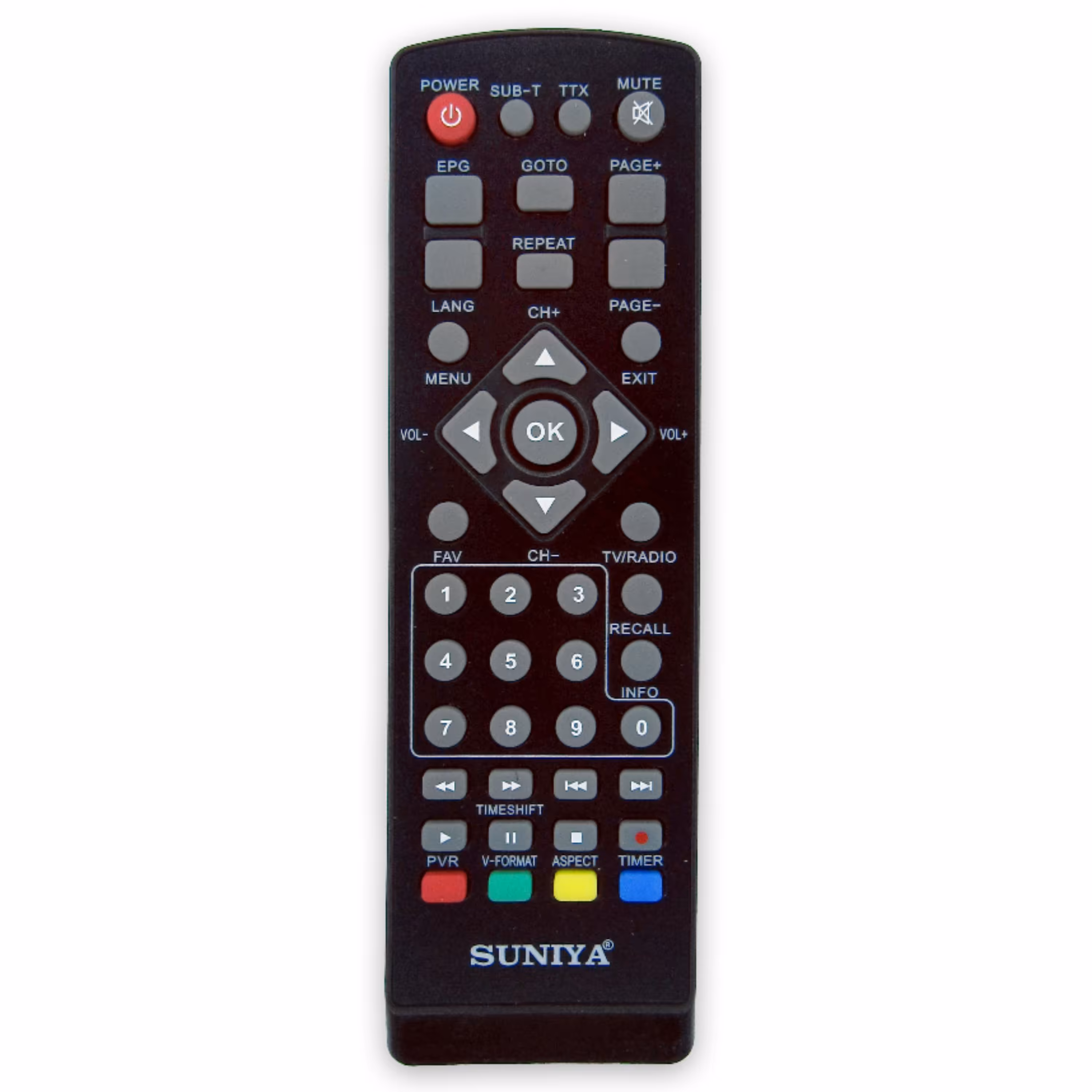 کنترل گیرنده دیجیتال سونیا SUNIYA مدل دنای