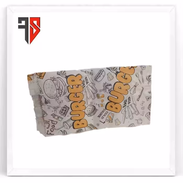 روکش (کاور) همبرگر روغنی چاپ عمومی | فروشگاه اینترنتی فرزان ساپلای