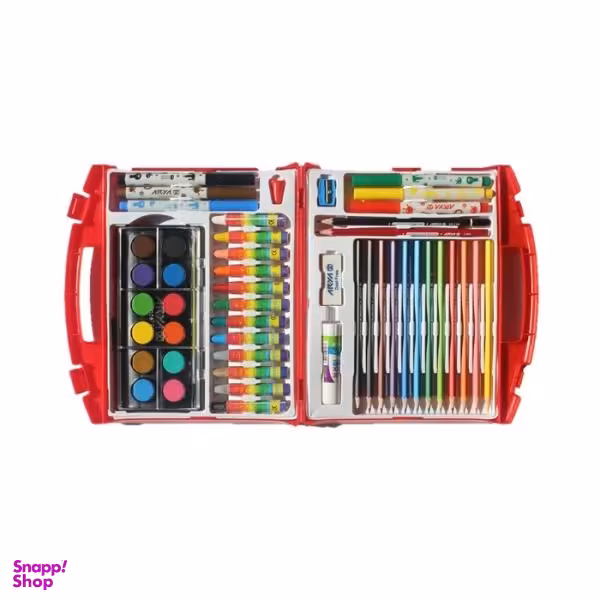 کیف نقاشی 48 تکه آریا مدل Briefcase