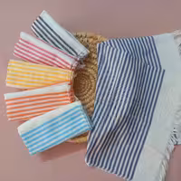 دستمال خشک کن ظروف نخ خالص(60 در 70)