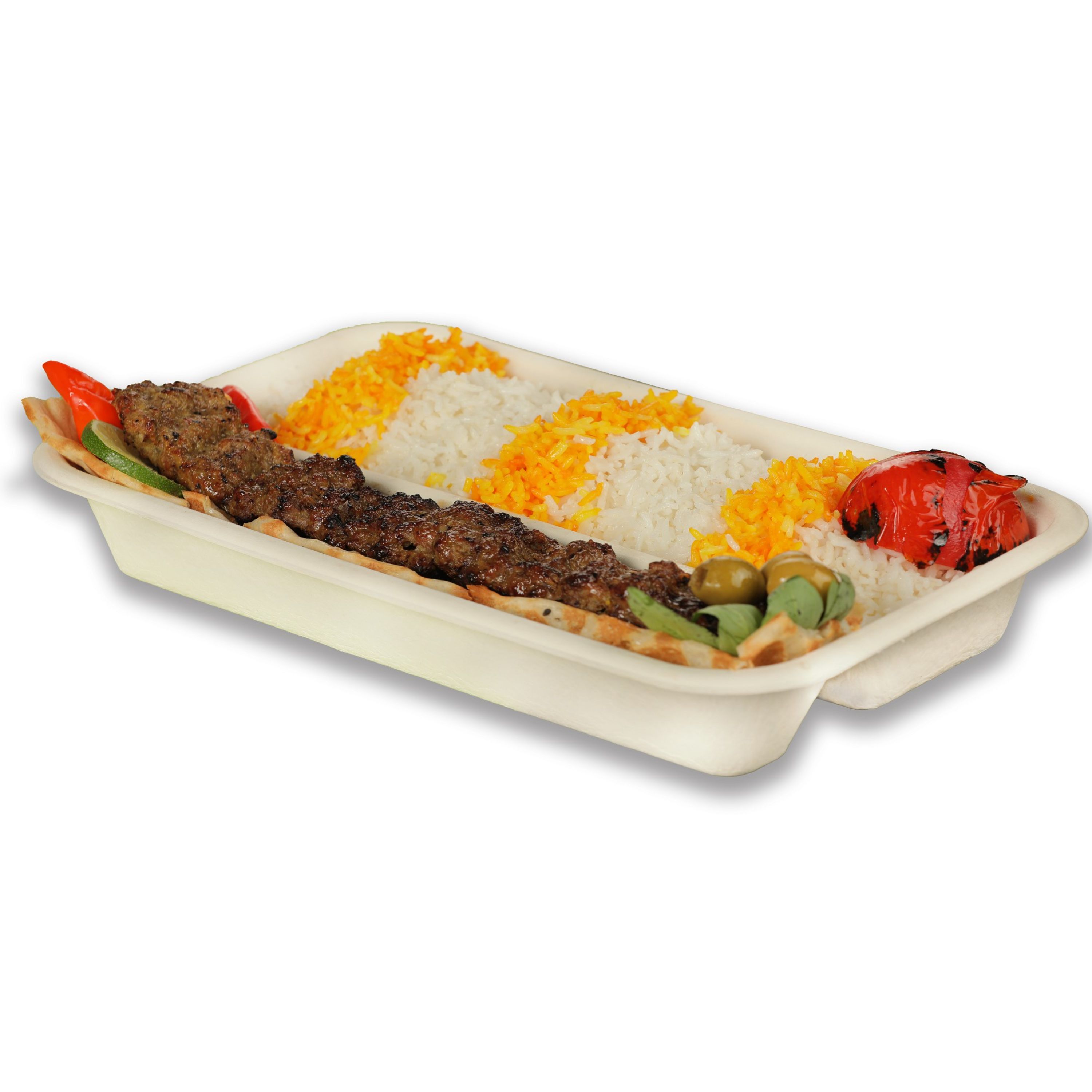 سلف دوخانه کبابی یکبار مصرف  یک کارتن 250 عددی