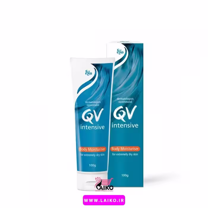 کرم مرطوب کننده بدن کیووی QV