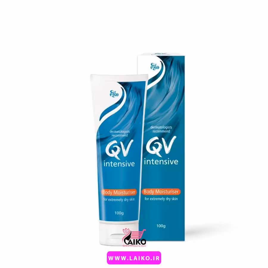 کرم مرطوب کننده بدن کیووی QV