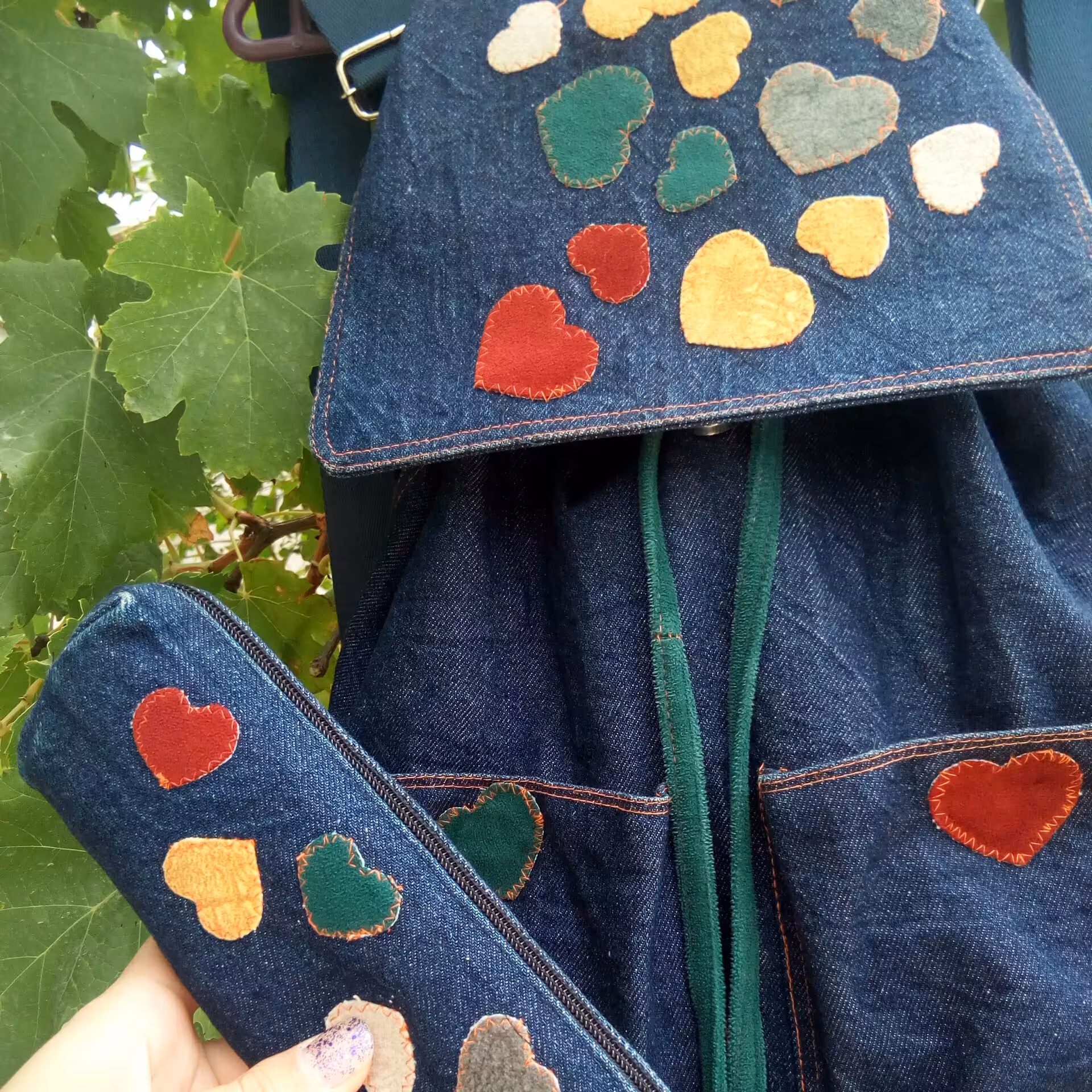 کوله پشتی لی طرح قلب