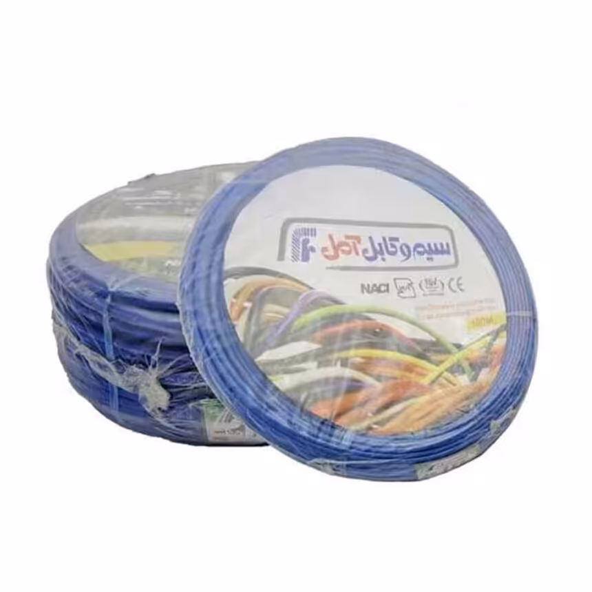 سیم افشان 1× 1/5 شرکت سیم و کابل آمل فروشگاه برق شیرازیان