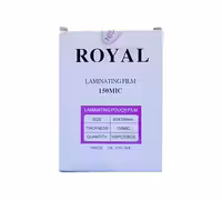 طلق پرس کارت 8 × 11 سانتی متر 150 میکرون بسته 100 عددی