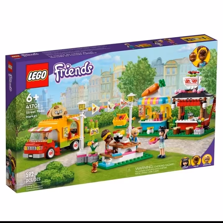 لگو بازار غذای خیابانی سری فرندز


