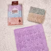 دستمال نظافت بیلو طرح خرگوش پک 3 عددی