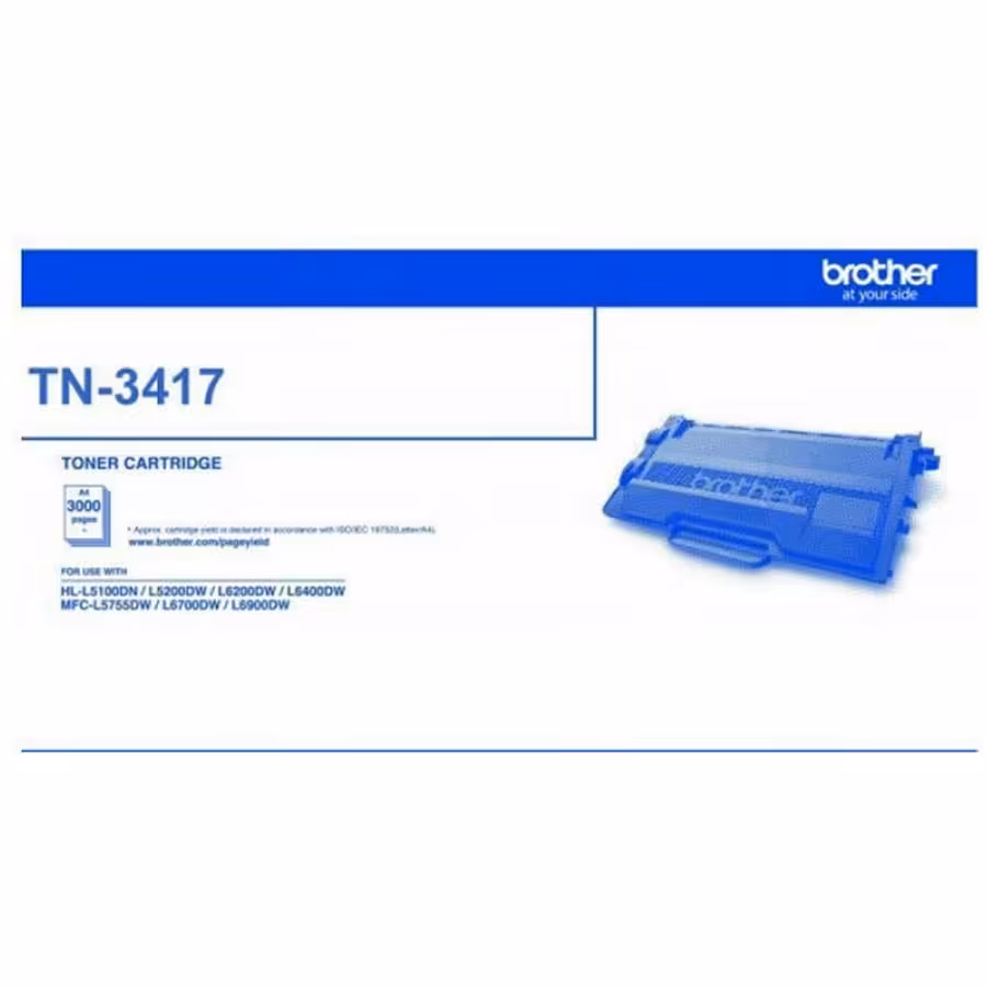 تونر مشکی برادر مدل تی ان 3417