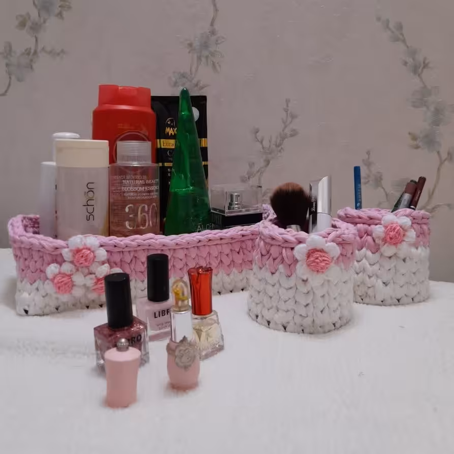 ست سه تیکه نظم دهی،مناسب سیسمونی،اکسسوری،لوازم آرایشی وبهداشتی و...،