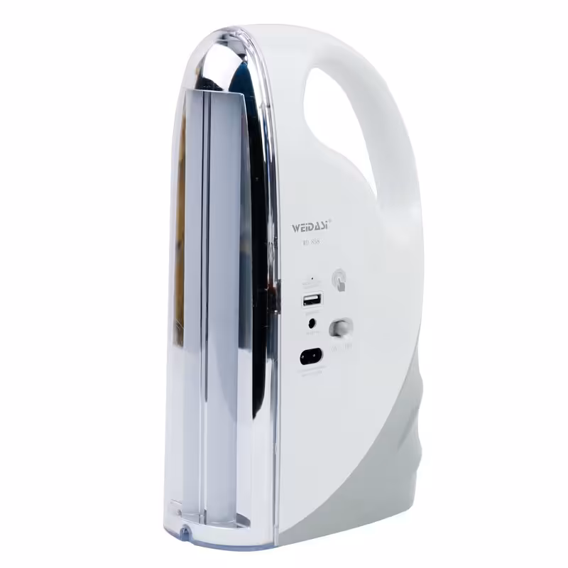 چراغ اضطراری ویداسی مدل WD-858 دسته دار شارژی