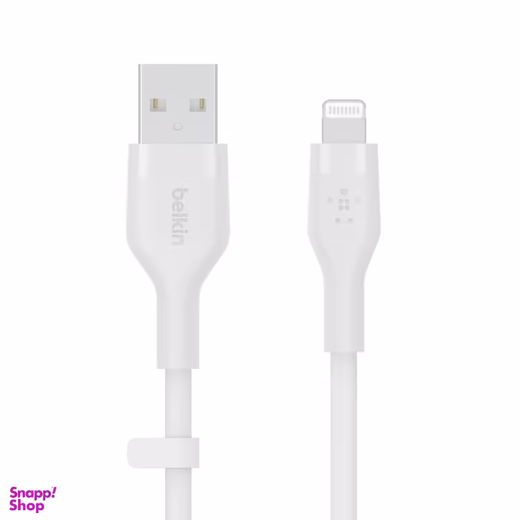 کابل شارژ سریع USB-A به لایتنینگ بلکین مدل CAA008bt1MWH طول 1 متر