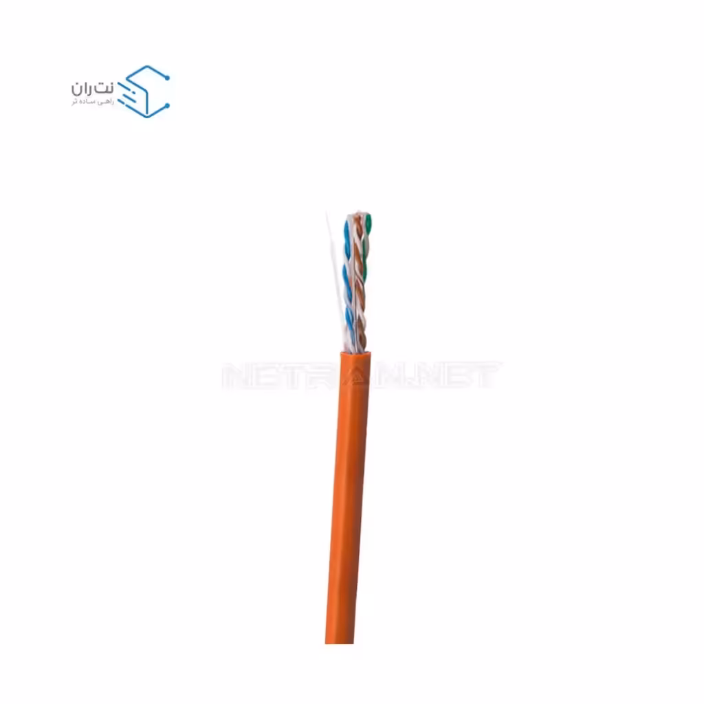 کابل شبکه نگزنس Cat6 UTP تمام مس تست فلوک پرمننت با روکش LSZH  | نت‌ ران