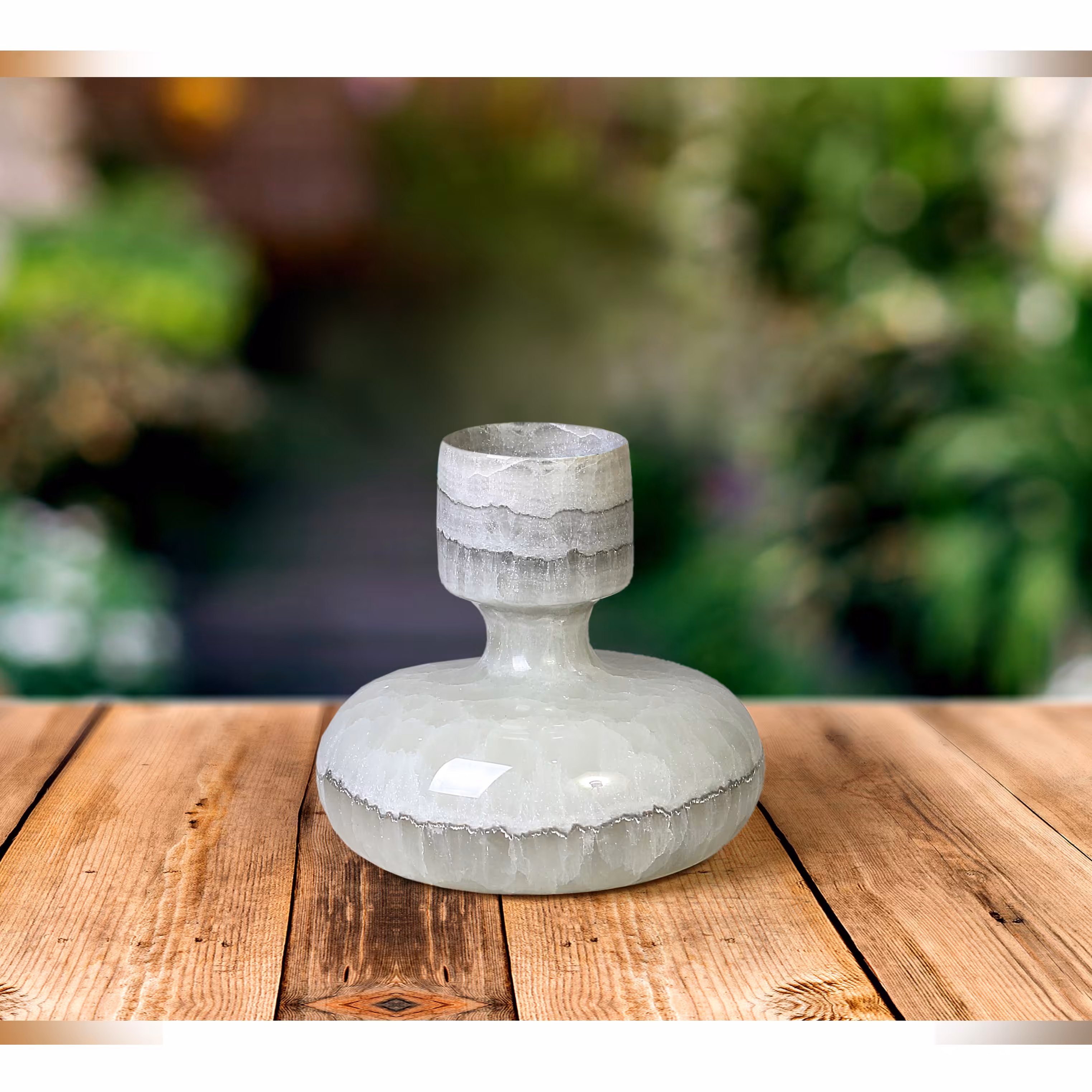 جا شمعی پایه گرد