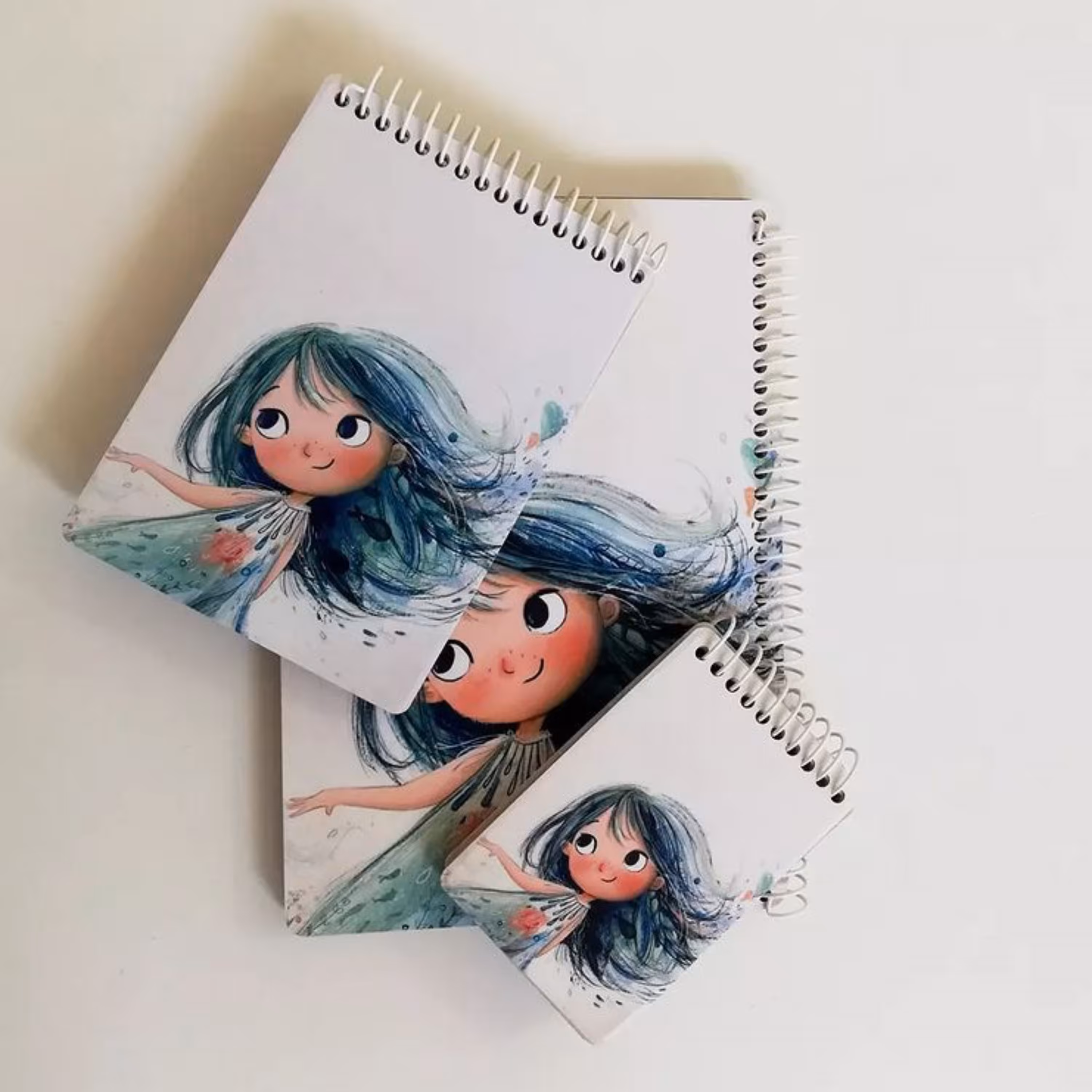 ست سه عددی دفترچه طراحی کرافت دخترونه 22