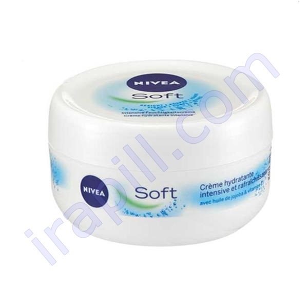 کرم نرم کننده و مرطوب کننده نیوا سافت مدل Nivea Soft حجم 100 میلی لیتر