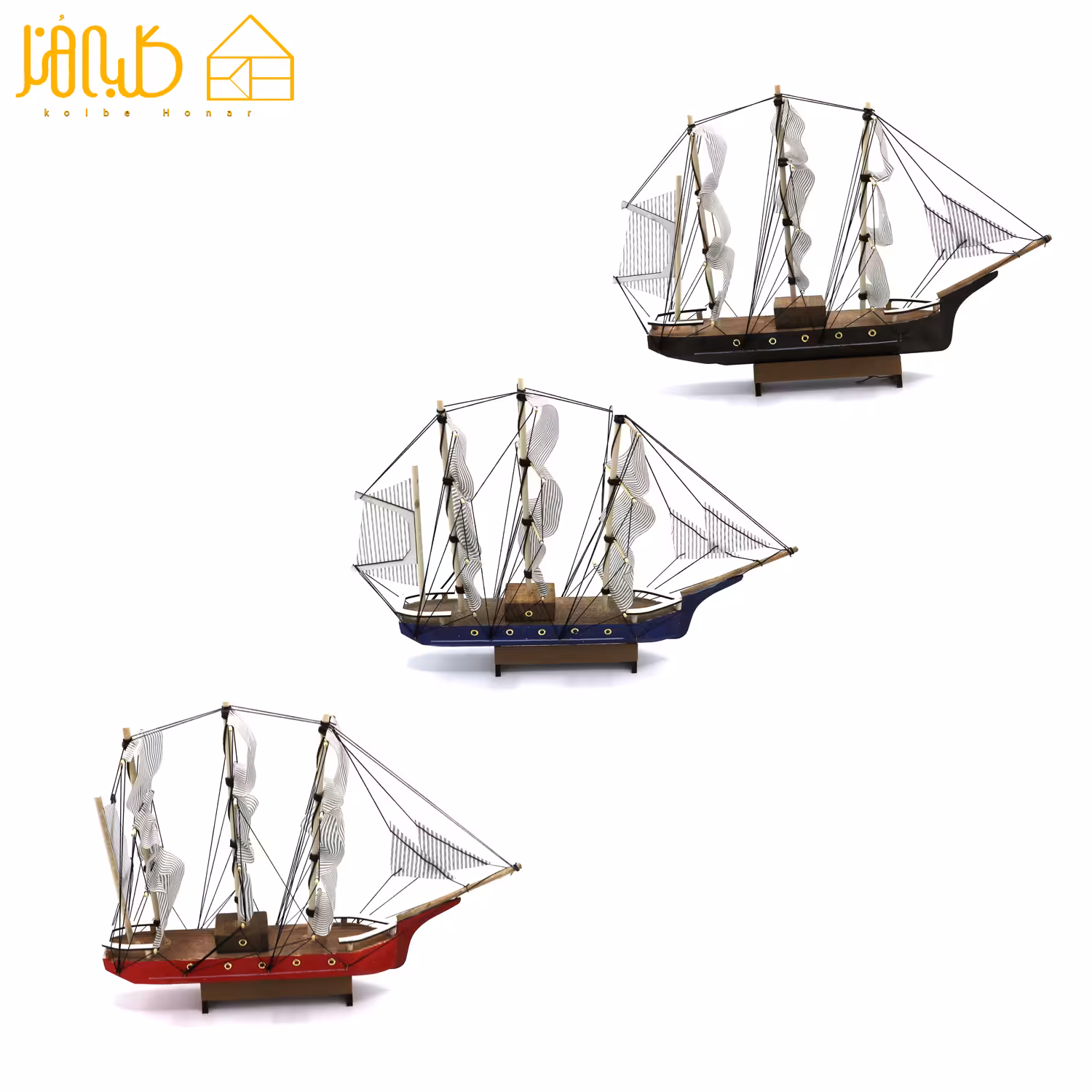 کشتی بزرگ چوبی