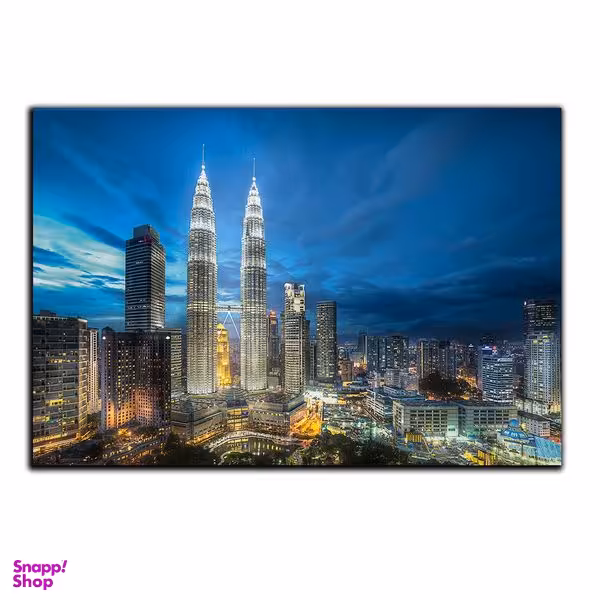تابلو شاسی بکلیت طرح منظره شهر کوالالامپور مدل SH-803