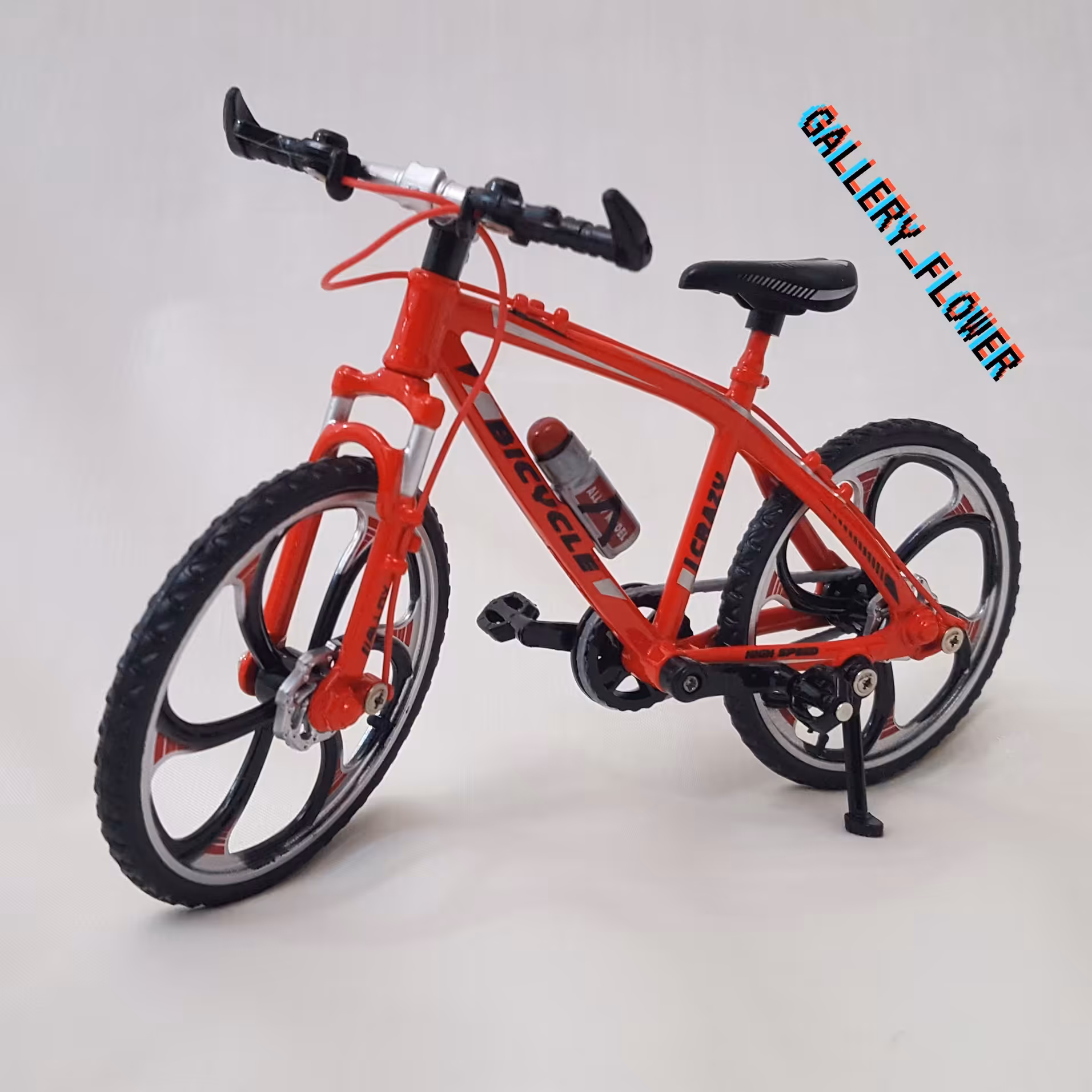 ماکت کلکسیونی دوچرخه ورزشی رنگ قرمز