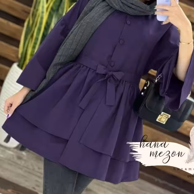 مانتو عروسکی چین دار