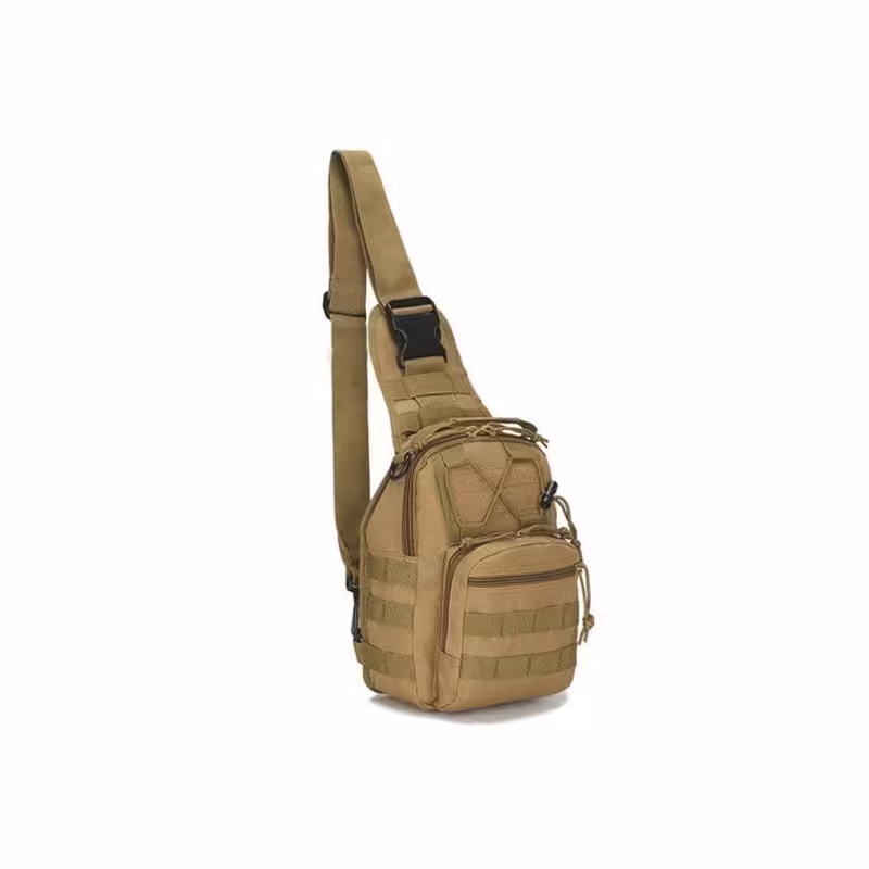 کوله پشتی یک طرفه تاکتیکال 13لیتری (خاکی) مدل APP-175 (پس کرایه) ( ویژه اربعین )