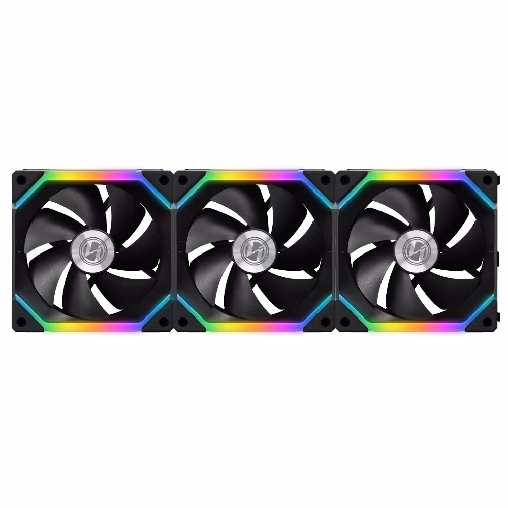 فن کیس لیان لی مدل UNI Fan SL 120mm بسته 3 عددی
