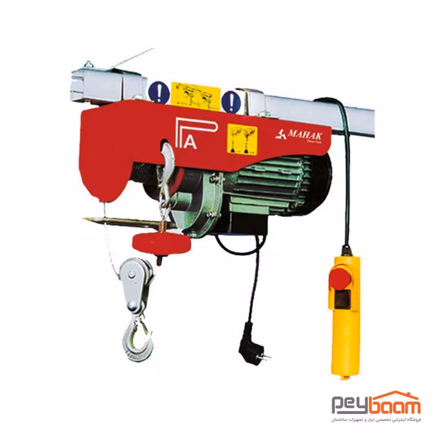 بالابر برقی 600 کیلویی 12 متری محک مدل PA-600 A/12