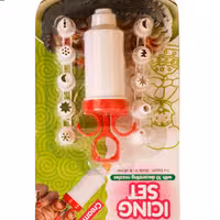 قیف خامه مدل icing set بسته 10عدد