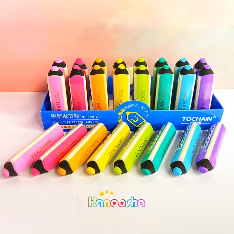 پاک کن طرح مدادرنگی | tochain