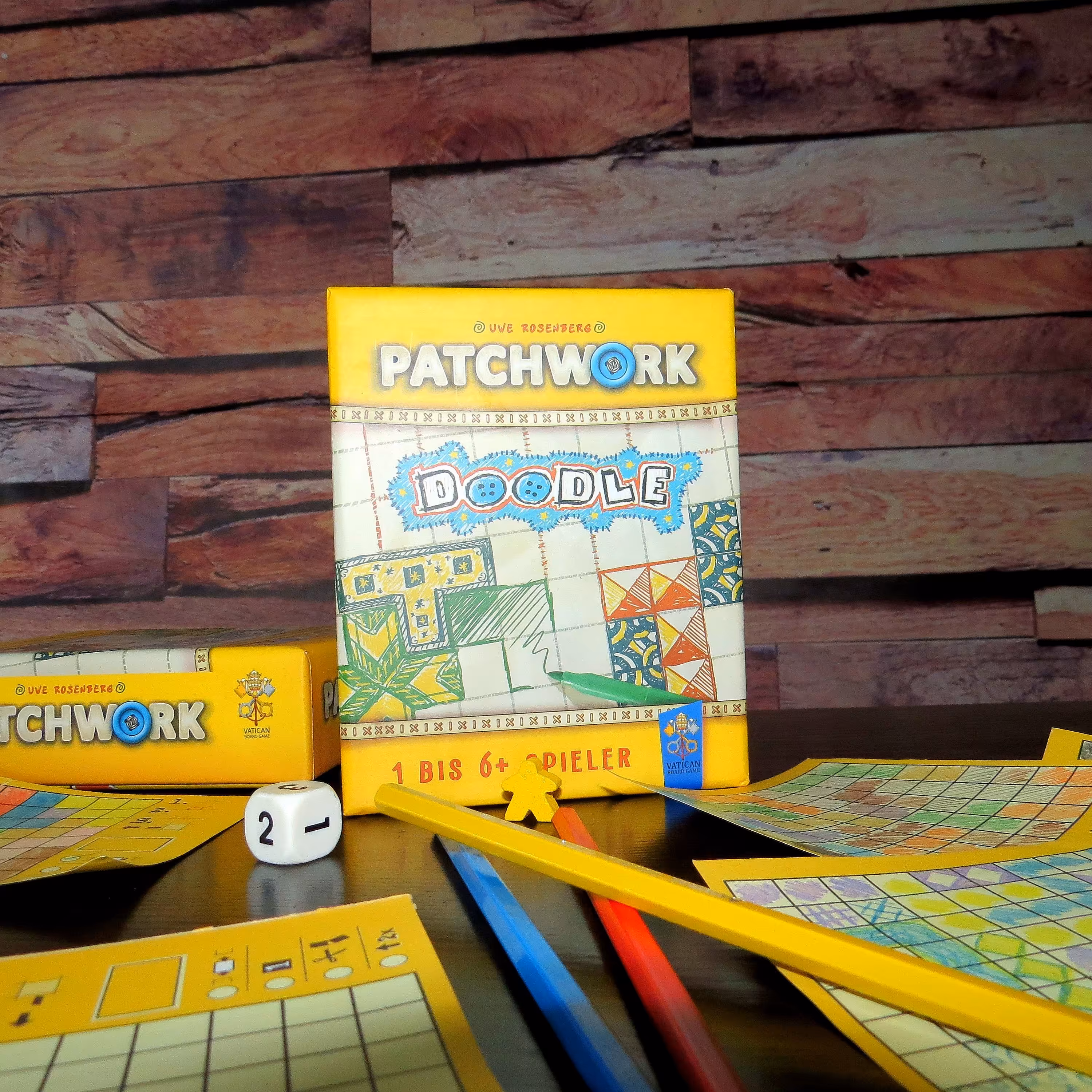 بازی فکری پچ ورک دودل patchwork doodle 