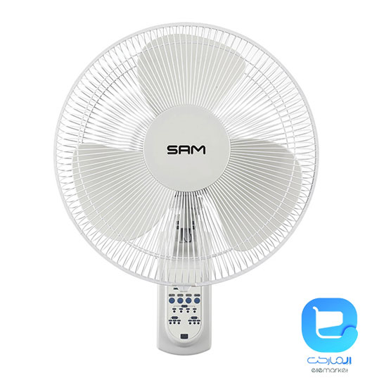 پنکه دیواری سام مدل EF-W1202