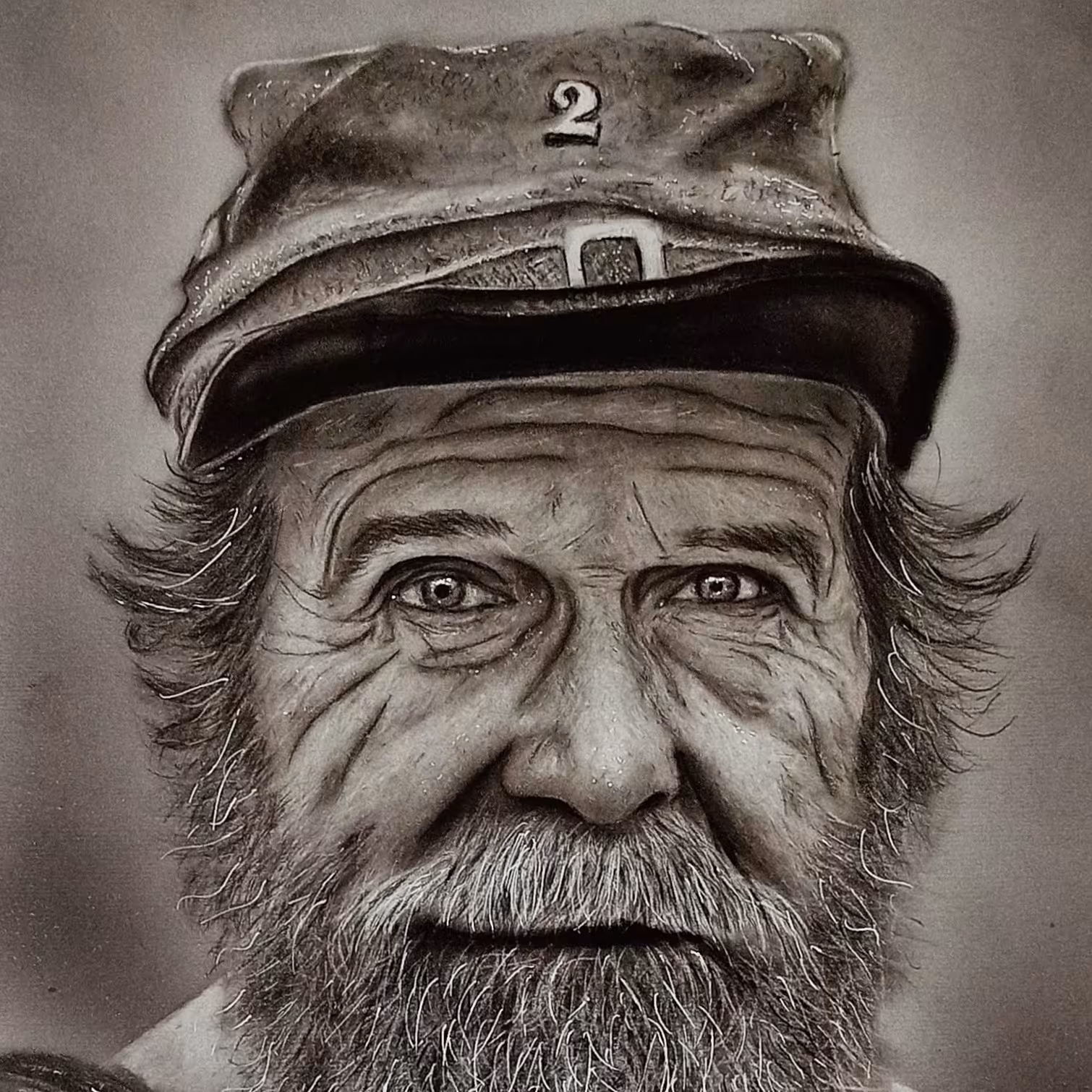 سفارش طراحی چهره سایز آ4 سیاهقلم هایپررئال با بهترین و باکیفیت ترین ابزار