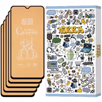 گلس سرامیکی مات مناسب برای گوشی موبایل سامسونگ Galaxy A70 پک 5 عددی