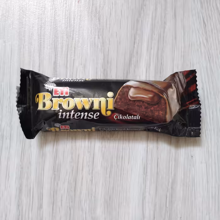 کیک کاکائویی کرمدار روکش شکلاتی براونی ترکیه ETI browni intense
