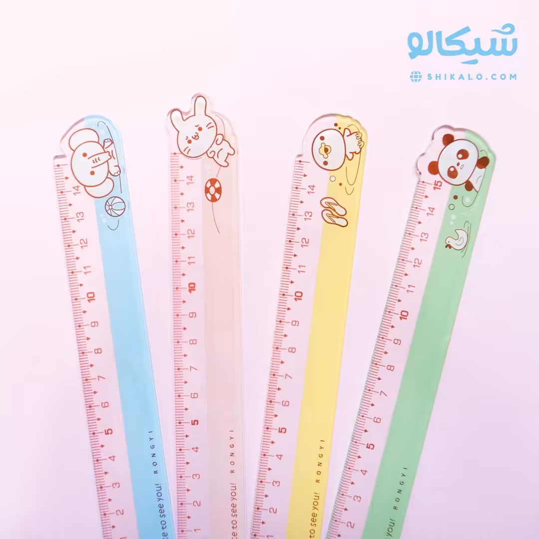 خط کش فانتزی حیوانات