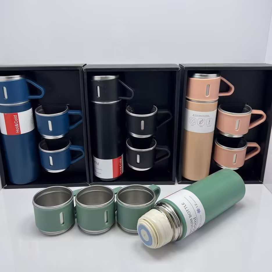 فلاکس 3 لیوانه کادویی حجم 05 لیتر