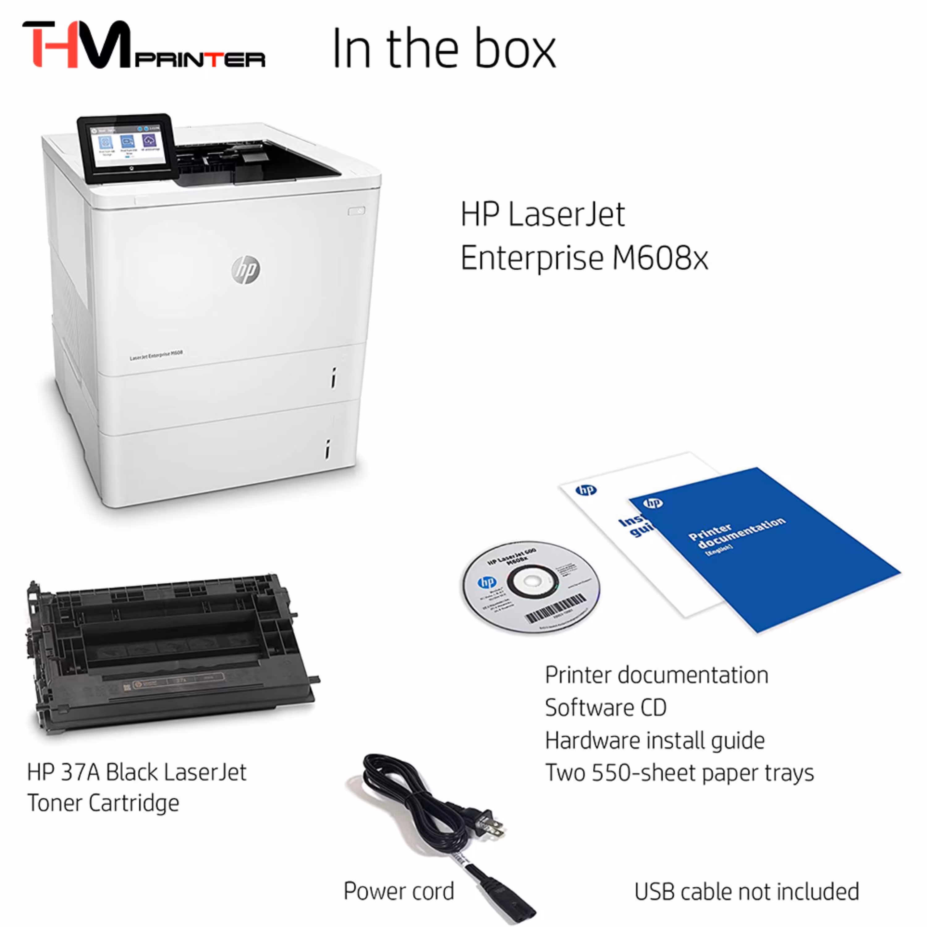 پرینتر تک کاره HP 608x